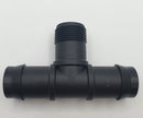 Antelco 25mm Barbed Tee 3/4" Male Thread
