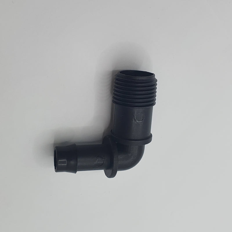 Antelco 13mm Barbed Elbow to 1/2" Male Thread