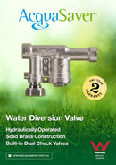 AquaSaver 20mm Tank-To-Mains Changeover