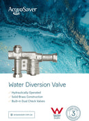 AquaSaver 25mm Tank-To-Mains Changeover