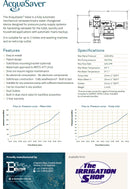 AquaSaver 25mm Tank-To-Mains Changeover