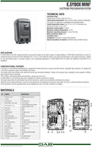 DAB Esybox Mini Variable Speed Pump