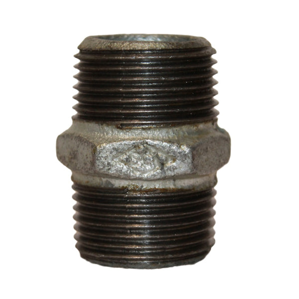Galvanised Malleable Iron 1 1/4" BSP Nipple