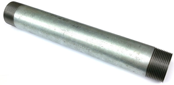 Galvanised Steel Pipe 1 1/2" x 600mm BSP Male Threaded
