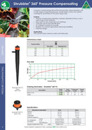 Antelco Shrubbler Pressure Compensated 4mm Barb