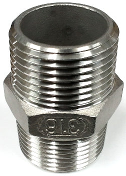 316 Stainless Steel 1 1/4" BSP Nipple