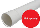 PVC Pipe Solvent Weld 125mm PN12 x 6m