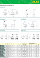 DAB .55kw Fixed Float Arm Drainage Pump