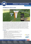 Orbit B-Hyve Catch Cups with Ground Spike 12 pack