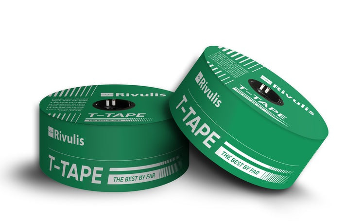 Rivulis 8mil T-Tape 16mm x 2300m 30cm Spacing  333 l/h per 100m