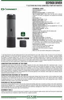 DAB EsyDiver Submersible Variable Speed Pressure Pump