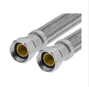 Stainless Braided Flex Hose 25mm x 450mm Female x Female