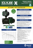 DAB Jetcom 62 .45kw NXT Pressure System