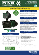DAB Jetcom 82 .60kw NXT Pressure System