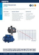 Reefe 370w Turbine Pressure System