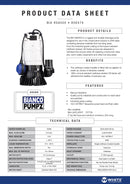 Bianco Commercial Construction Submersible Auto .5kw