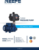 Reefe 370w Turbine Pressure System