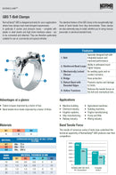 Norma 304 Stainless Super Clamp 150mm-162mm