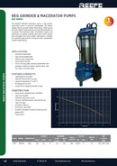 Reefe 1.5kw Cast Iron Auto Grinder Pump