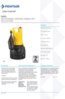 Jung .49kw Poly Auto Grey Water Pump