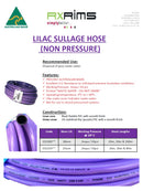 Purple Sullage Hose 18mm x 100m