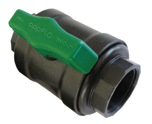 Appflo Poly Ball Valve 1 1/2" Female Thread