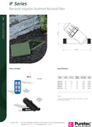 Puretec 1" Irrigation Filter 40 Mesh