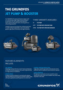 Grundfos JP 3-42 .45kw PM1 Pressure System