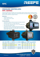 Reefe Pressure Control 2.2 bar Standard Plug