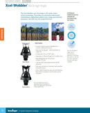 Senninger 3/4" Wobbler Sprinkler Body Low Angle