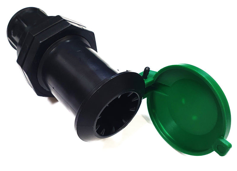 Hr Products 1" Quick Coupling Valve Green Cap