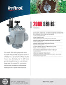 Irritrol Richdel 1 1/2" Flow Control Solenoid Valve