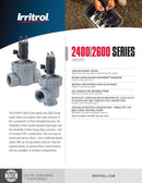 Irritrol Richdel 1" Jar Top Solenoid Valve