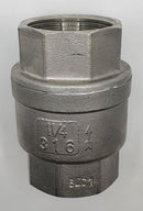 2" Stainless Steel Spring Check Valve