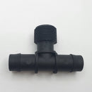 Hr Products 19mm Threaded Tee 3/4" Male