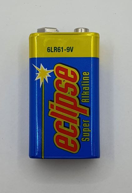 Eclipse 9v Standard Alkaline Battery