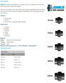 Anka 50mm Barrel Union