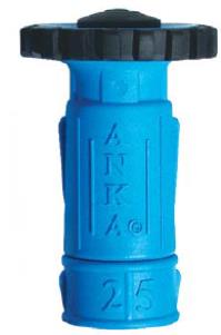 Anka Blue Hose Nozzle High Flow 1"