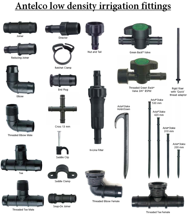 Hr Products 13mm Increasing Tee to 25mm