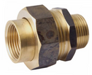 Brass Barrel Union 3/4" MxF