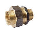 Brass Barrel Union 1 1/2" MxF