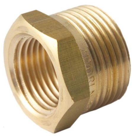 Brass 1/2" x 1/4" BSP Bush