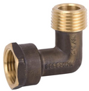 Brass 3/4" BSP MxF Elbow