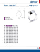 Breeze 304 Stainless Worm Drive Hose Clamp 14mm-27mm