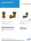 Copper 20mm Compression Elbow