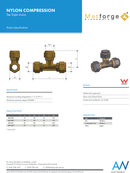 Copper 20mm Compression Tee