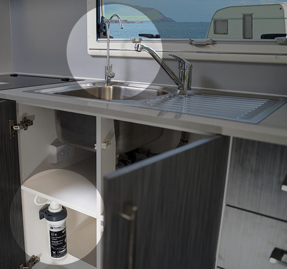 Puretec Caravan Under sink Filter Kit