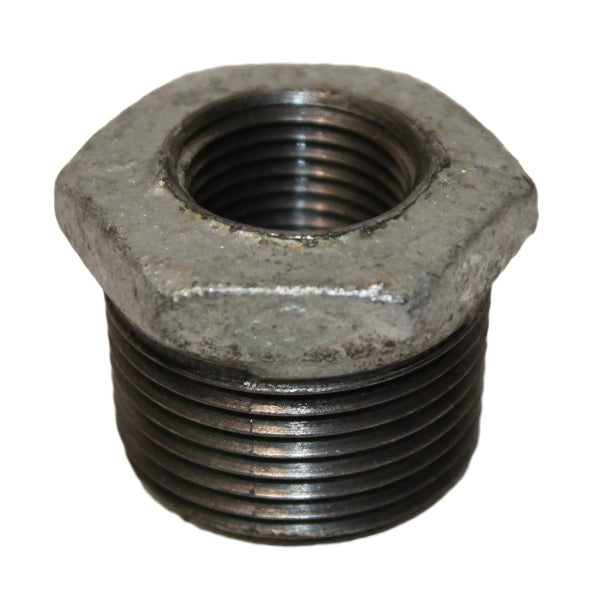 Galvanised Malleable Iron 1/2" x 1/4" BSP Bush