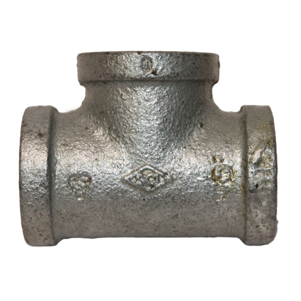 Galvanised Malleable Iron 3/4" BSP Tee