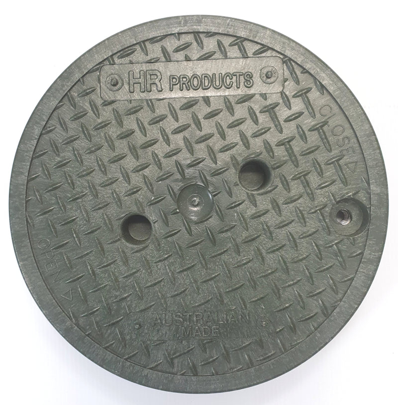 Hr Products 235 Dia Heavy Duty Round Lid